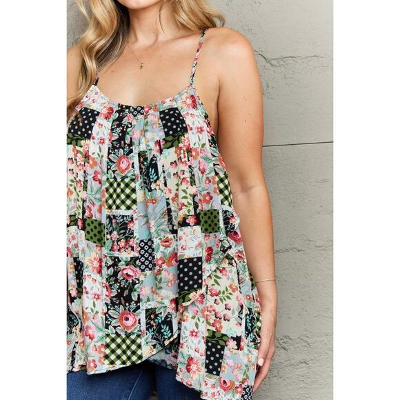 Ninexis Hang Loose Tulip Hem Cami Top - Picture 4 of 4